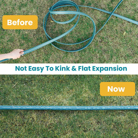 LINEX dual-use sprinkler or soaker system for versatile garden watering.