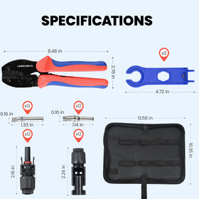 LingChievo spanner wrenches enabling quick MC4 connections in field work