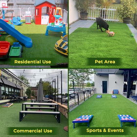 Linghou tape enables pet-friendly, secure turf seams.