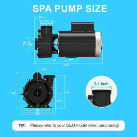 LINGXIAO 2-speed control highlights versatile operation for spa needs