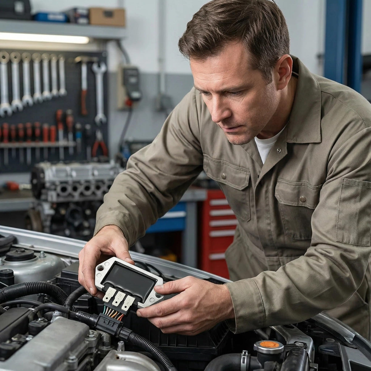 LINGYAO regulator-rectifier for Cub Cadet Exmark enables plug-and-play compatibility
