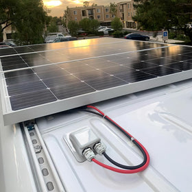 Link Solar guidance on sealing glue compatibility for waterproofing.