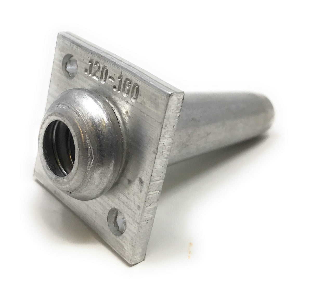 LinkEZ anchor vise with 8-11 GA wire inside the tube for secure grip.