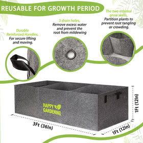 Linksandt 400g non-woven fabric enables breathable roots and healthier growth.