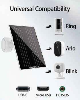 LinkSolar mounts bracket view highlights universal fit for quick setup.