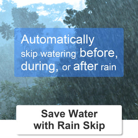 LinkTap G2S weather-based irrigation adjusts watering in real time.