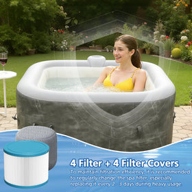 LINNIW four-filter pack supports easy replacement and storage.
