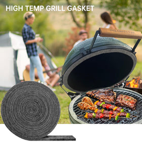 Linone gasket tested for high temps, maintaining grill performance.