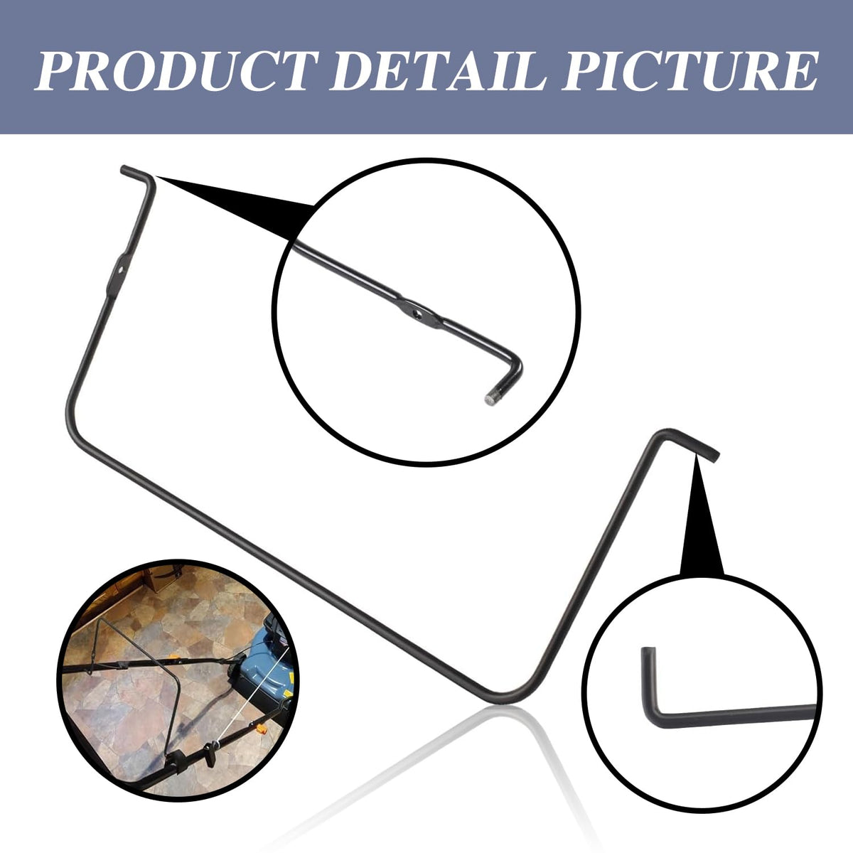 LINPGOLNE lawn mower lever substitute reduces downtime during yard chores.