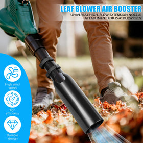 Linyuant Air Booster in boost mode enabling faster, deeper leaf clearing