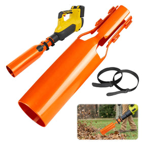 Linyuant leaf blower air booster attachment enhances airflow for tougher debris