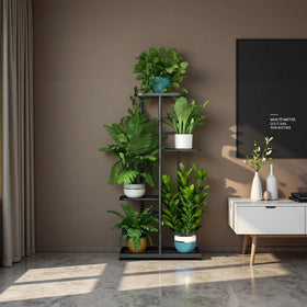 LINZINAR compact stand demonstrates stable base for mixed pots