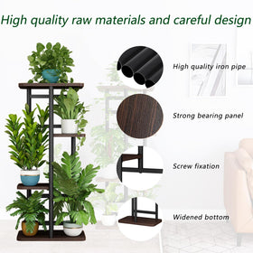 LINZINAR 5-pot capacity with a widened base for stability.