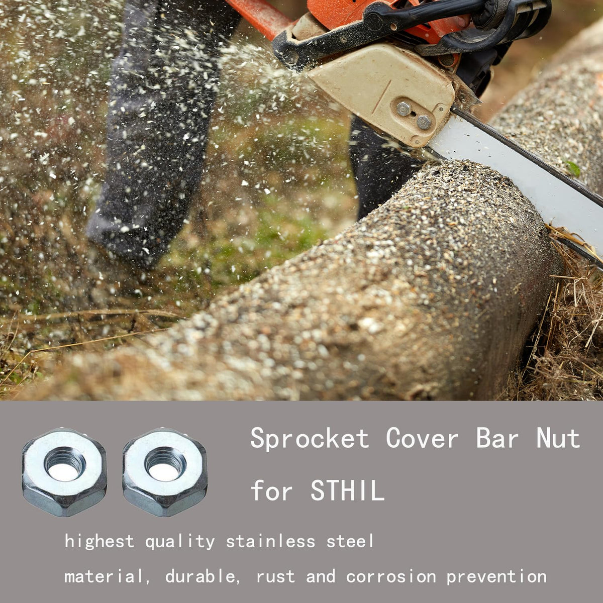 Liofairy bar nut 6-pack for easy bar nut replacements