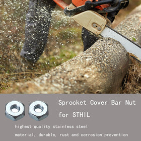 Liofairy bar nut 6-pack for easy bar nut replacements