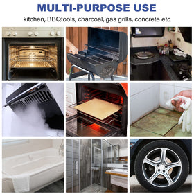 LIOUXUE use with grill cleaner spray for quick grease removal