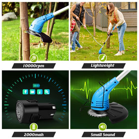 Lipoliftco weed wacker with 3 blades – versatile lawn care