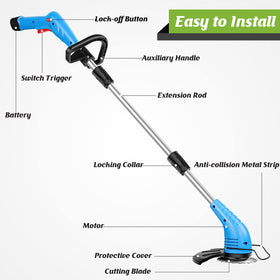 Lipoliftco weed wacker lightweight design – easy maneuvering