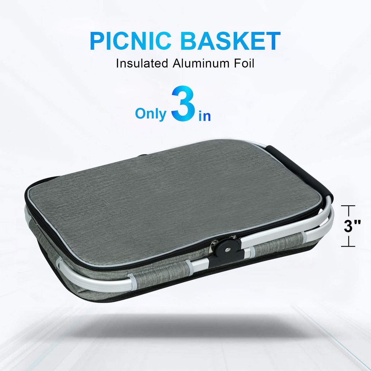 LIQING 35L versatile use across picnics, markets, and travel scenarios.