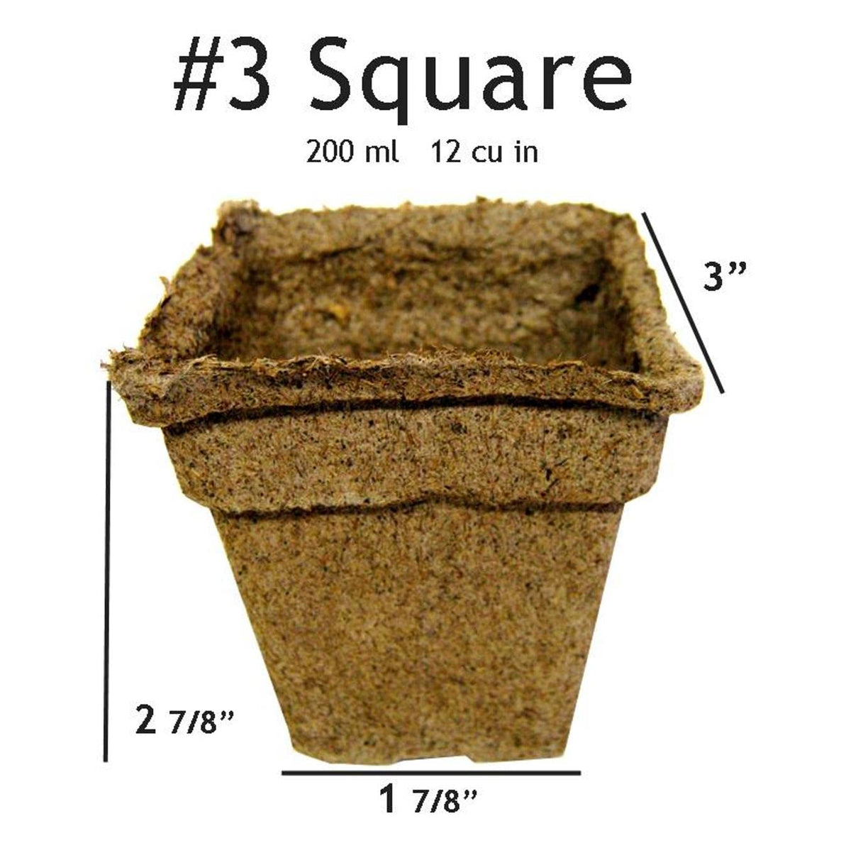 Liquid Fence CowPots planted in ground with intact roots reduces transplant shock.