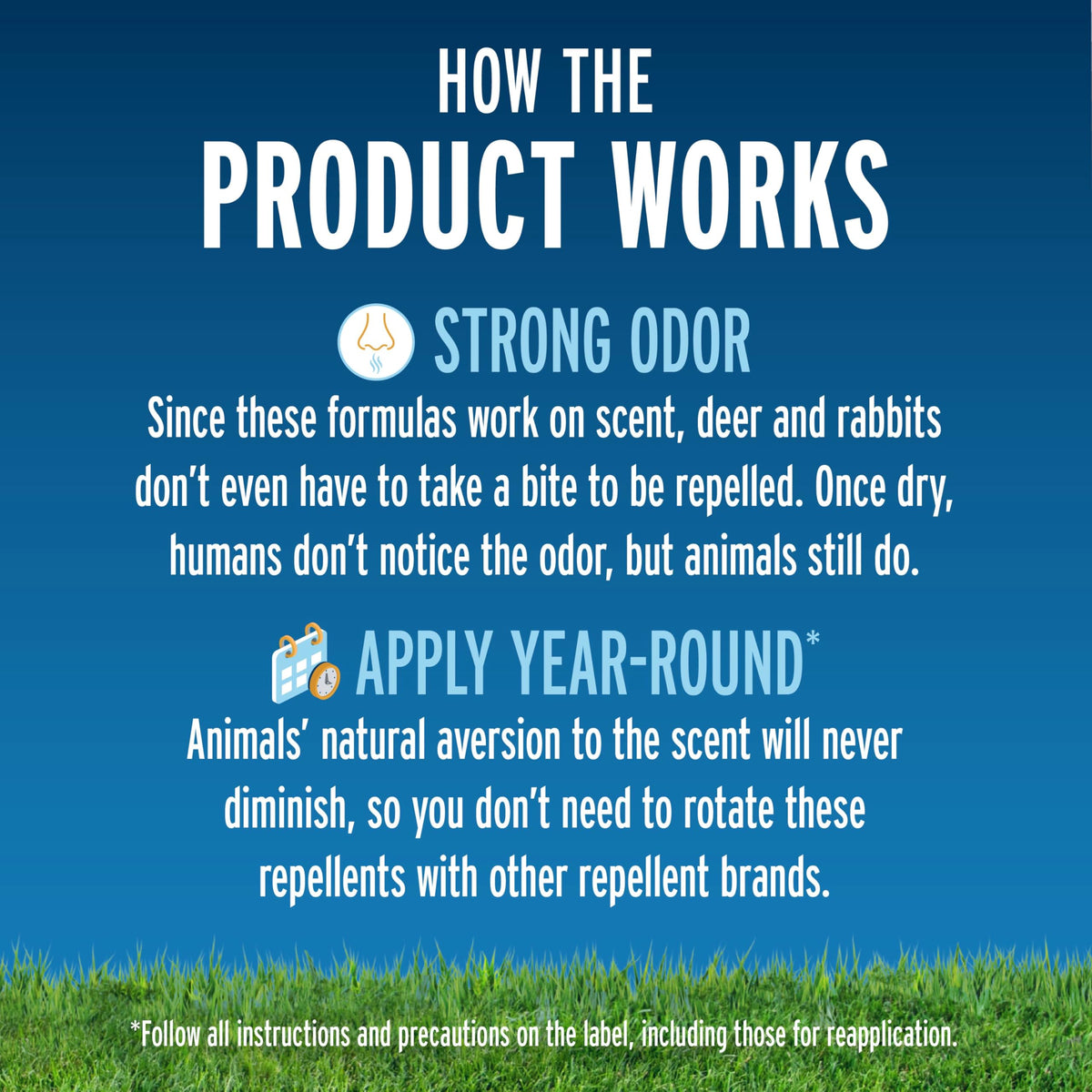 Liquid Fence is safe for plants and animals when used as directed.