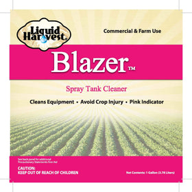 Liquid Harvest Blazer pink cleaning indicator shows areas already cleaned