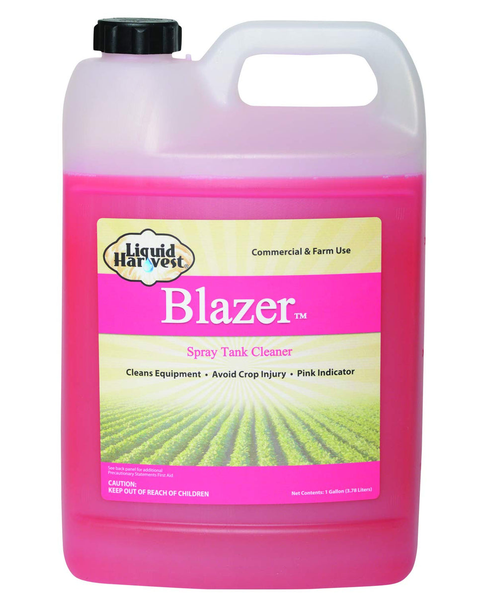 Liquid Harvest Blazer spray-tank cleaner removes residue for garden sprayers