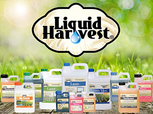 Liquid Harvest helps achieve uniform spray through simple mixing steps.