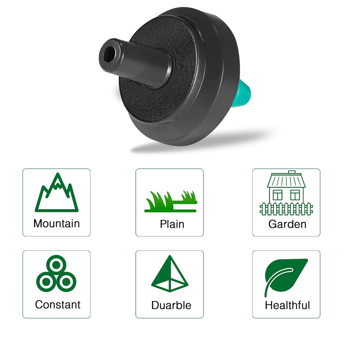 Durable ABS plastic body with UV inhibitors for harsh outdoor conditions