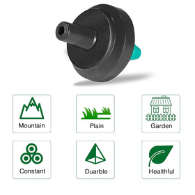 Durable ABS plastic body with UV inhibitors for harsh outdoor conditions