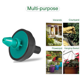 LiquiDrip in outdoor irrigation use on landscapes and pots