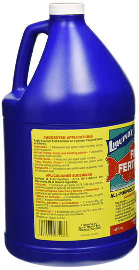 Liquinox Fish Emulsion plant foliar spray for thriving potted plants