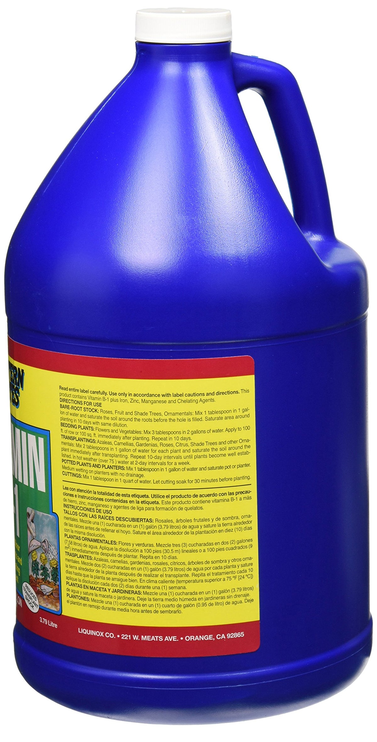 Liquinox Western States B-1 supports feeder root growth during transplanting