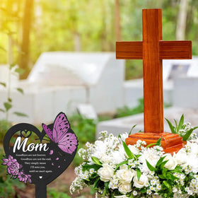 LIRAVENO outdoor grave stake withstands weather for long-lasting remembrance
