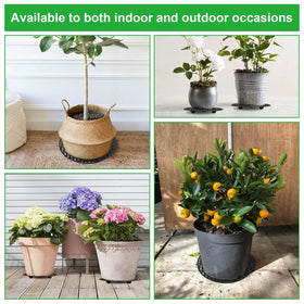 LISHINE movable plant elevator helps rearrange flowerpots easily