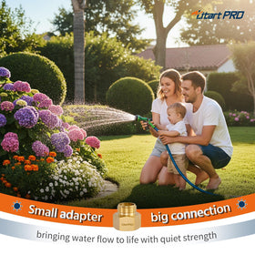 LitartPRO packaging includes one lead-free brass adapter for quick setup.