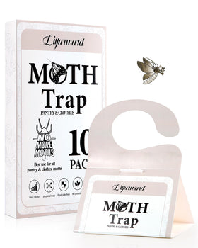 Litfurward pantry moth traps front view highlight 2-in-1 attract-and-capture feature
