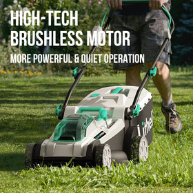 LiTHELi dual 20V battery system powers longer mowing sessions