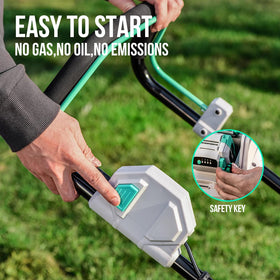 LiTHELi six-height adjustments for precise grass control