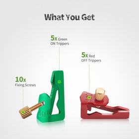 LitOrange premium metal trippers offer durable, deformation-resistant performance.