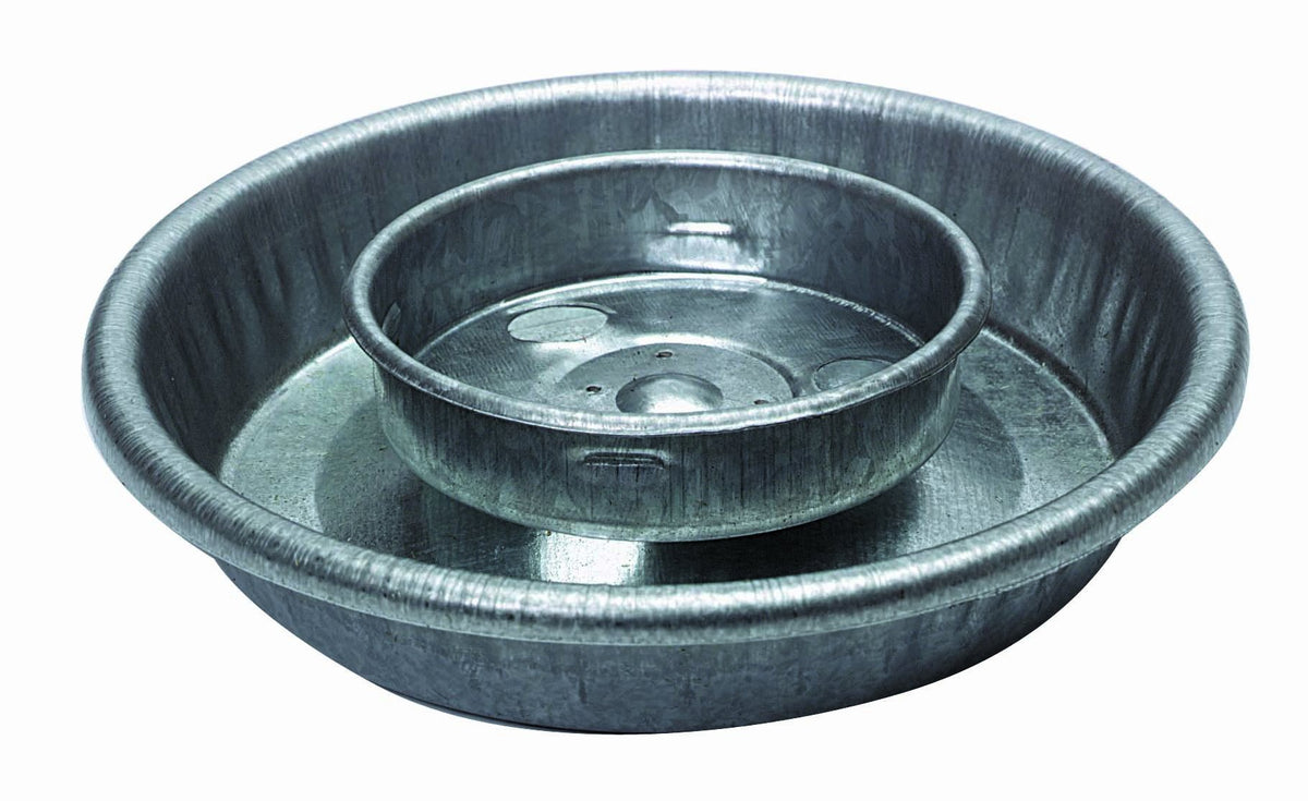 Little Giant baby chick waterer base, metal base for durable gravity watering