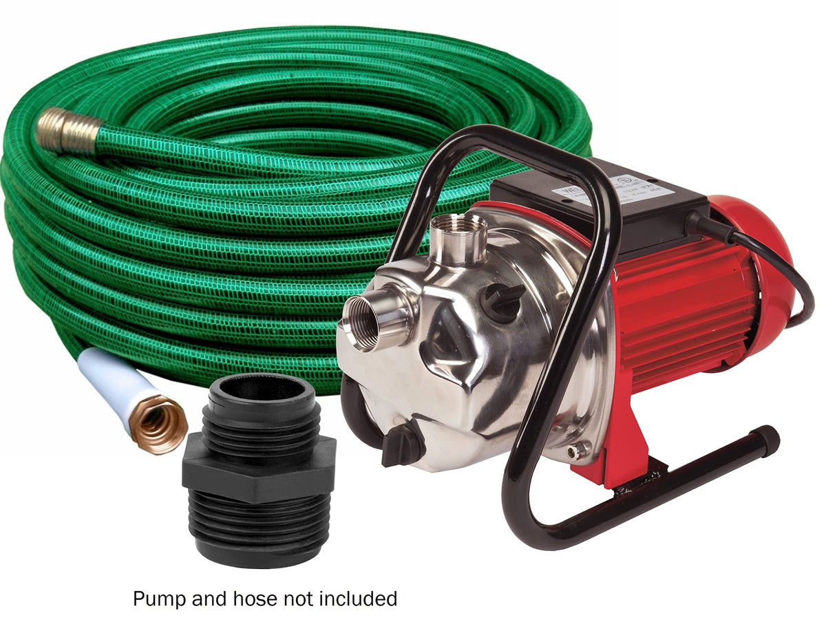 Little Giant GH-1 polypropylene construction provides rust resistance for outdoor use.