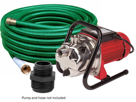 Little Giant GH-1 polypropylene construction provides rust resistance for outdoor use.