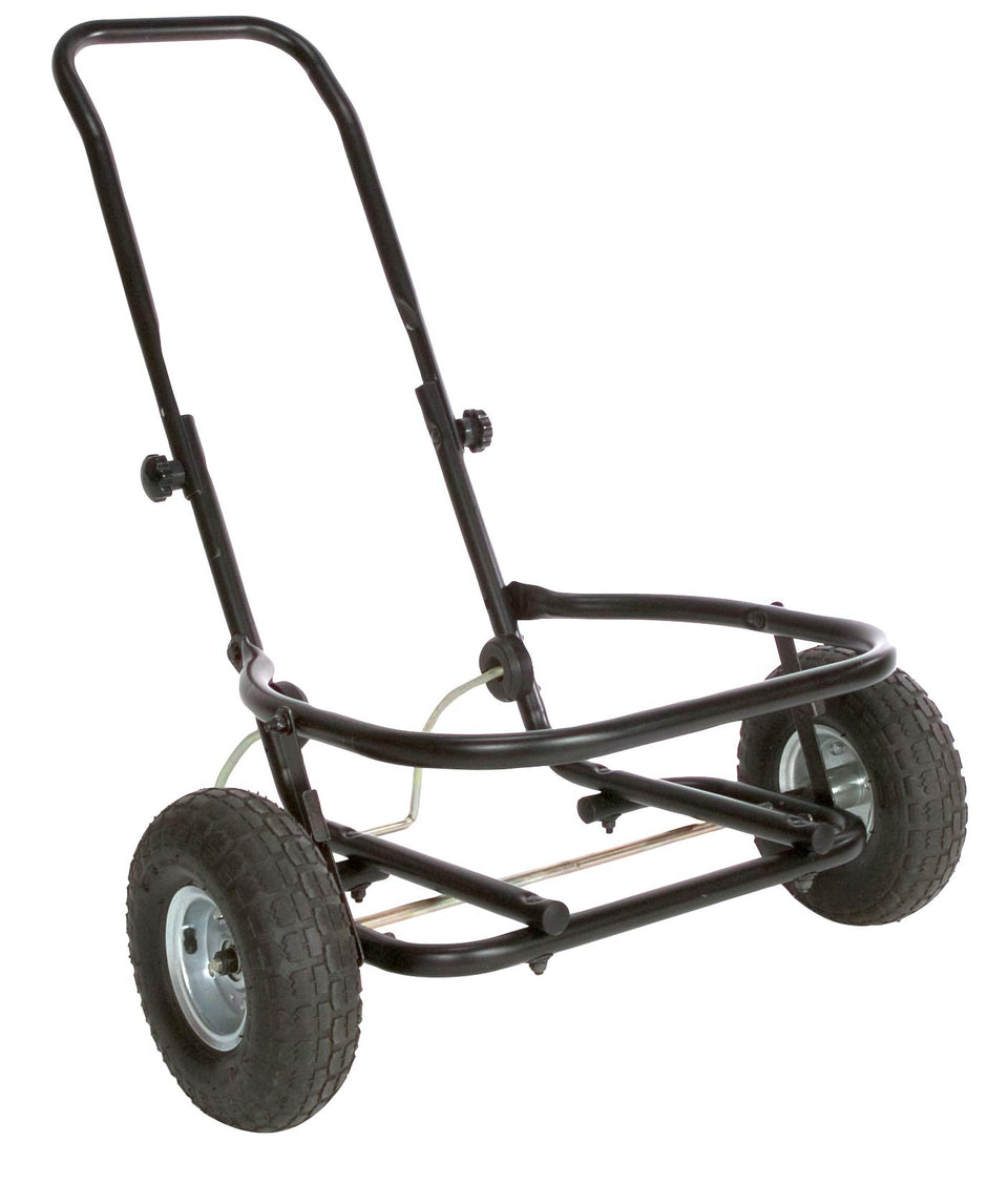 Little Giant Muck Cart side view for easy transport of heavy loads