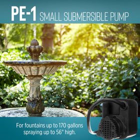 Little Giant PE-1 six-foot cord for flexible placement near outlets.