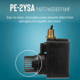 Little Giant PE-2YSA rugged materials support reliable submersion
