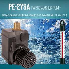 Little Giant PE-2YSA six-foot plugless cord enables flexible installation