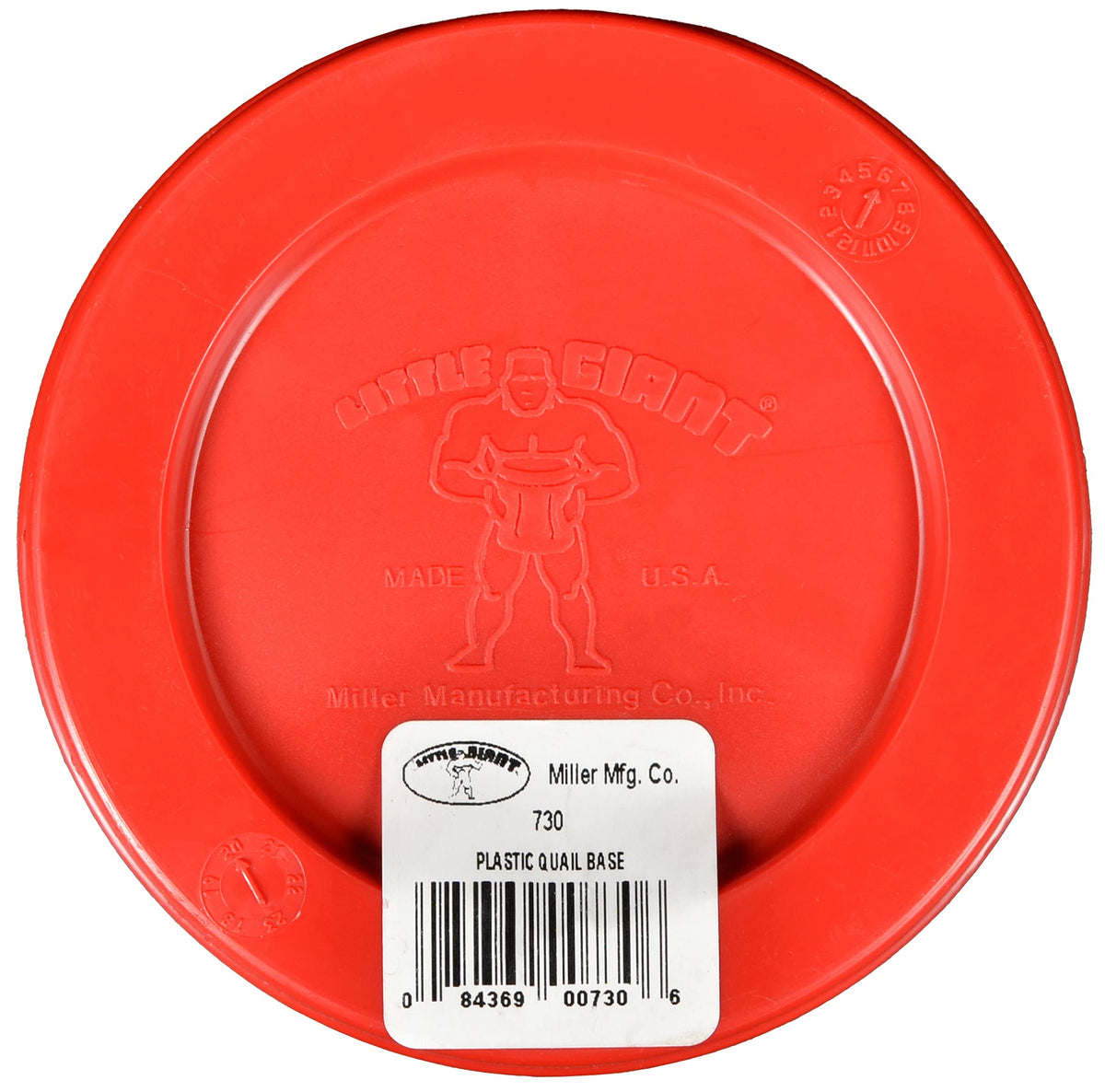 Little Giant red waterer base pack 3 ready for easy setup with compatible jar.