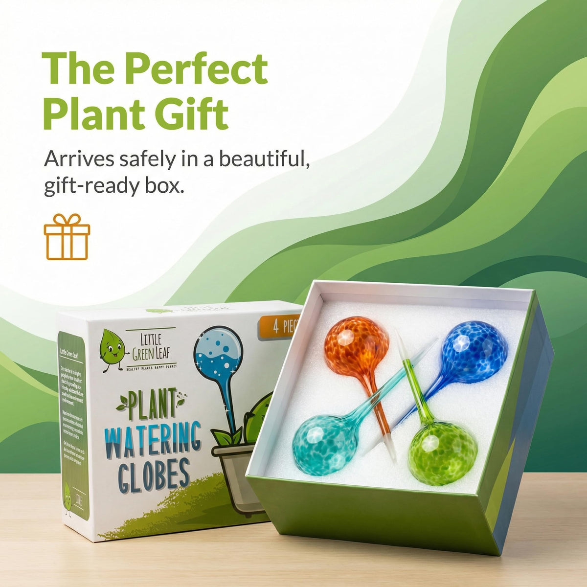 Little Green Leaf gift-ready packaging suits plant lovers