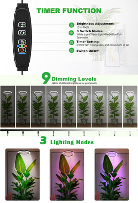 Little Joke nine level dimming to tailor light intensity